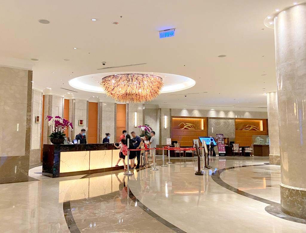 lobby of eda royal hotel